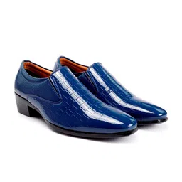 Bxxy Men Square Toe Slip-On Elevator Formal Shoes-image-97