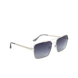 OPIUM Men Grey Lens & Silver-Toned Rectangle Sunglasses with Polarised and UV Protected Lens-7