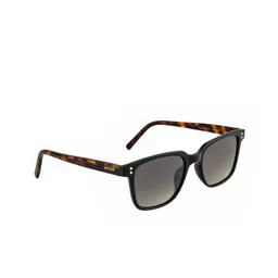 OPIUM Men Olive Green Lens & Black Square Sunglasses with UV Protected Lens-45