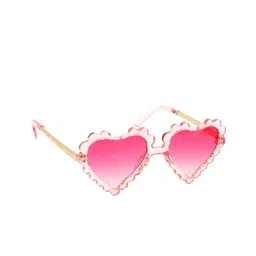 Spiky Unisex Kids Pink Lens & Pink Sunglasses with UV Protected Lens-2950_PINK_PINK-90