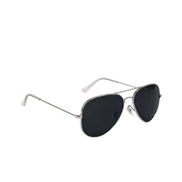 AISLIN Unisex Aviator Sunglasses with Polarised Lens ES_13098-95-AS-3025P-BLK-STL-AV-image-22