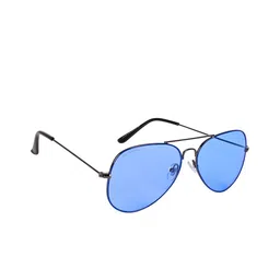 NuVew Unisex Aviator Sunglasses with UV Protected Lens ES_16589-32-NW-3025A--19