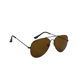 NuVew Unisex Aviator Sunglasses With UV Protected Lens ES_16590-35