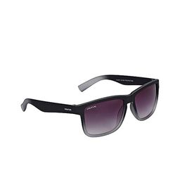 Creature Unisex Purple Lens & Black Wayfarer Sunglasses with UV Protected Lens SUN-062-GRY-11