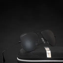 Eyewearlabs Aviator Lens with Polarised and UV Protected Sunglasses SB111SC1EL1011-21