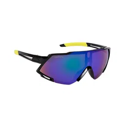 NuVew Unisex Sports Sunglasses with UV Protected Lens ES_16604-34-NW-9806-fGRBL-BKYL-SPWA-38