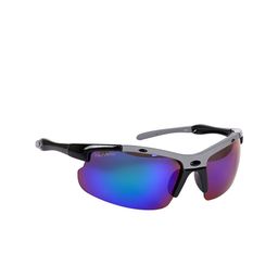 NuVew Unisex Sports Sunglasses with UV Protected Lens ES_16601-34-NW-9142-fGRBL-BKGY-SPWA-26