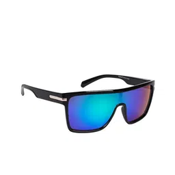 NuVew Unisex Sports Sunglasses with UV Protected Lens ES_16620-34-NW-AL9811-fGRBL-BLK-SPWA-12