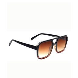 Peter Jones Eyewear Brown Lens & Brown Square Sunglasses & UV Protected Lens 98062BDA-23