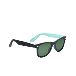 Peter Jones Eyewear Unisex Green Lens & Square Sunglasses with Polarised Lens PO760GR-7