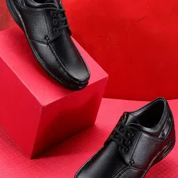 Greentech Men Textured Formal Derbys-image-41