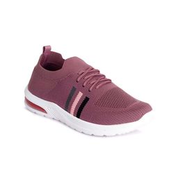 aadi Women Textured Moisture Wicking Mesh Comfort Insole Contrast Sole Sneakers-image-16