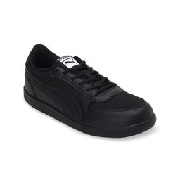 Puma Black Solid Punch Sneakers Casual Shoes-image-22