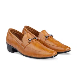 Bxxy Men Slip On Elevator Formal Loafers-image-65