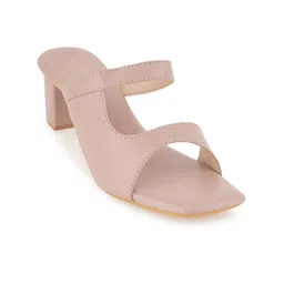 HEELSNFEELS Open Toe Block Heels image 2