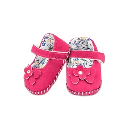 BAESD Infant Girls Floral Embellished Booties-32