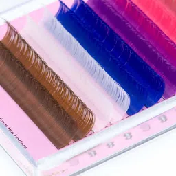 NAGARAKU Individual Colored Eyelash Extensions - Curl D-22