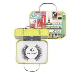 EUROPE GIRL Clear Band Fluffy 3D Mink False Eyelashes- Innocent-52