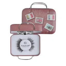 EUROPE GIRL Clear Band Fluffy 3D Mink False Eyelashes - Nora-10