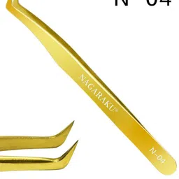 NAGARAKU Gold-Toned Eyelash Extension Stainless Steel Non-Magnetic Tweezer-N04-picture-26