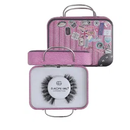 EUROPE GIRL Clear Band Fluffy 3D Mink False Eyelashes - Simran-14