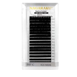 NAGARAKU Matte Black Laser Beehive Longer Lasting 16 Rows Eyelash Extension-29