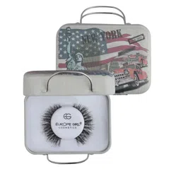 EUROPE GIRL Clear Band Fluffy 3D Mink False Eyelashes -Ayesha-17