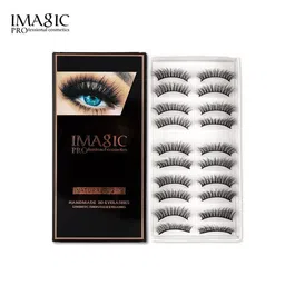 IMAGIC PROfessional Cosmetics 10 Pairs Handmade 3D False Eyelashes - L07-15
