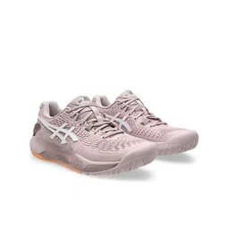 ASICS GEL-RESOLUTION 9 Women Textured Tennis Sports Shoes-image-92