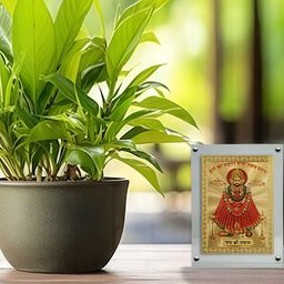 Hawai Gold-Toned Shree Khatu Shyam Acrylic Table Photo Frames-6