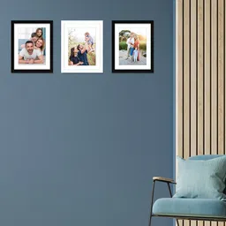 RANDOM Set Of 3 Black & White Individual Photo Frames image 1