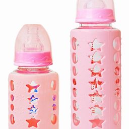 The Little Lookers Kids Set of 2 Glass Feeding Bottles-1