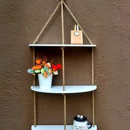 VAH Kya Bat Hai !! Layered Woodden Floating Shelves-20