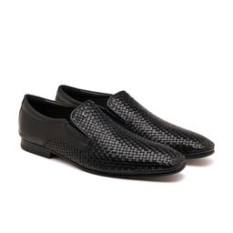 Florsheim Men Textured Formal Slip-On Shoes-image-74