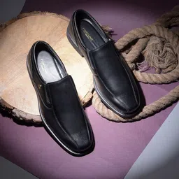 Liberty Men Round Toe Formal Slip-on Loafers-image-11