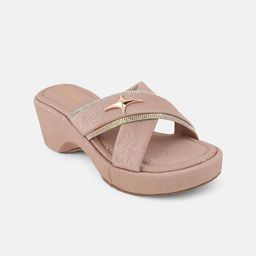 Lavie Embellished Wedge Sandals with Buckles-11