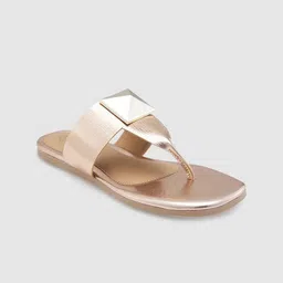 Sole To Soul Open Toe T-Strap Flats-13