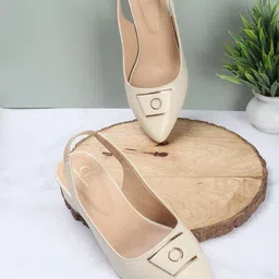 Carlton London Party Block Pumps with Buckles-57