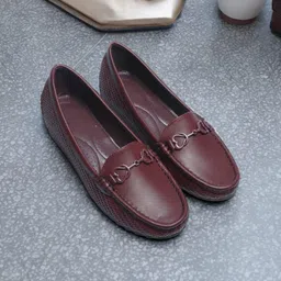 PLANET WALK Work Wedge Peep Toes with Buckles-11