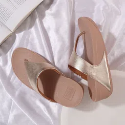 fitflop Open Toe Leather Comfort Heels-55