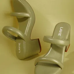 Lavie Double Straps Platform Heels-45