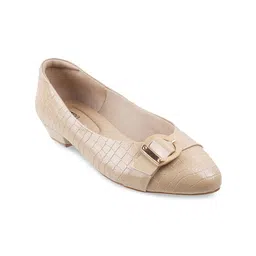 Metro Beige Textured Block Sandals-image-75