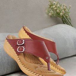 TRASE Women Colourblocked Open Toe Sandals-42