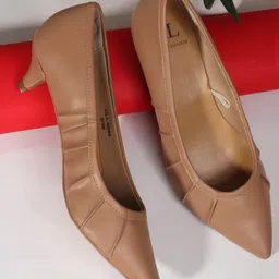 Carlton London Pointed Toe Kitten Heeled Pumps-35