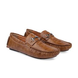 Bxxy Men Textured Horsebit Loafers-13