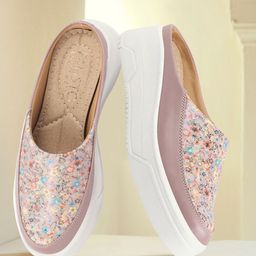 FAUSTO Women Colourblocked PU Driving Shoes-50