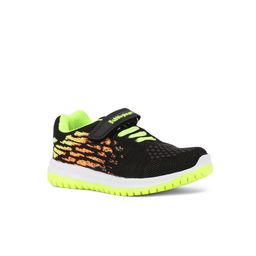 Bubblegummers Boys Black Woven Design Sneakers-image-44