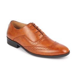 FAUSTO Men Perforated Formal Brogues-image-58