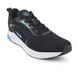 Campus Men Black Mesh Running Shoes-image-77