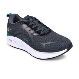 Campus Men Grey Mesh Drifter Running Shoes-33